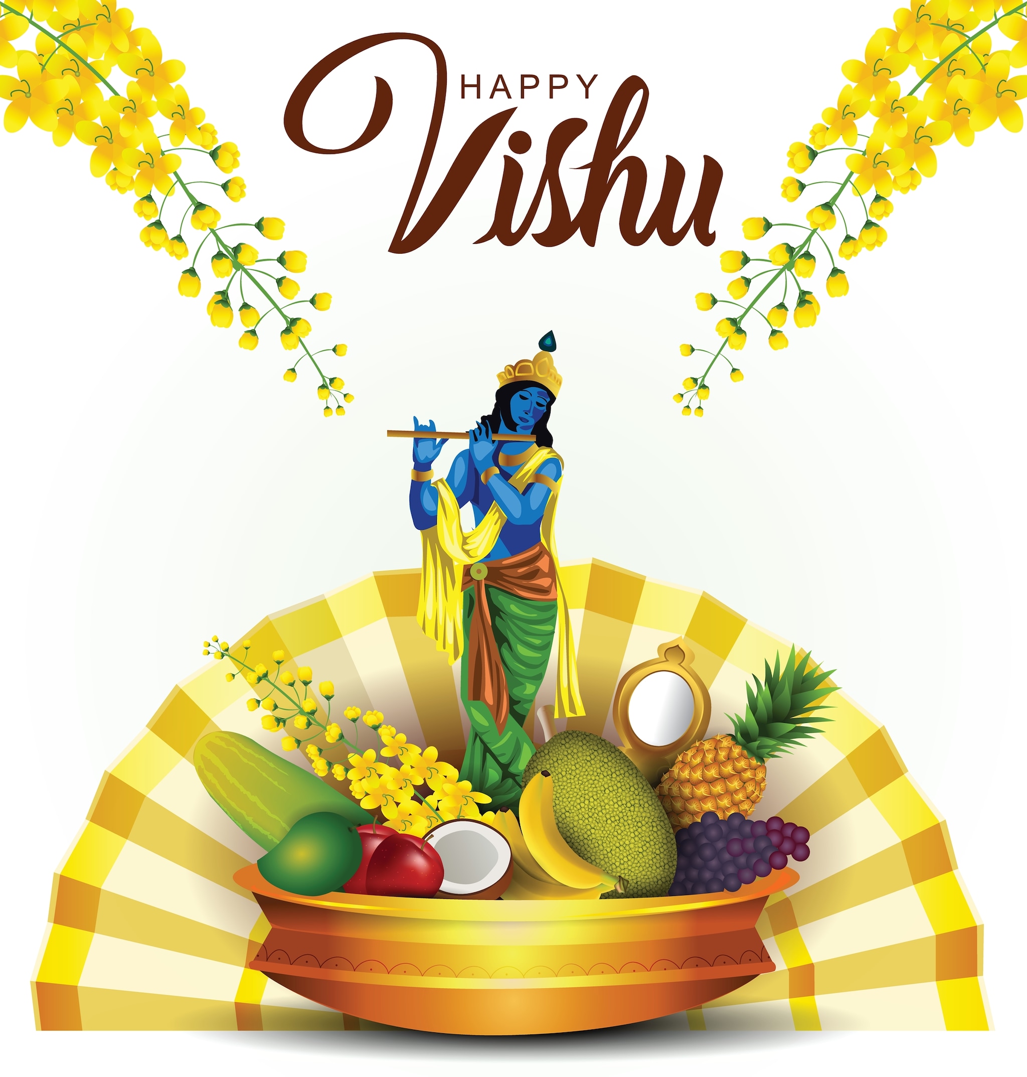 Happy Vishu 2022: Kerala New Year Wishes, Images, Status, Quotes, Messages and WhatsApp Greetings to Share in English and Malayalam Happy Vishu 2022: Kerala New Year Wishes, Images, Status, Quotes, Messages and WhatsApp Greetings to Share in English and Malayalam