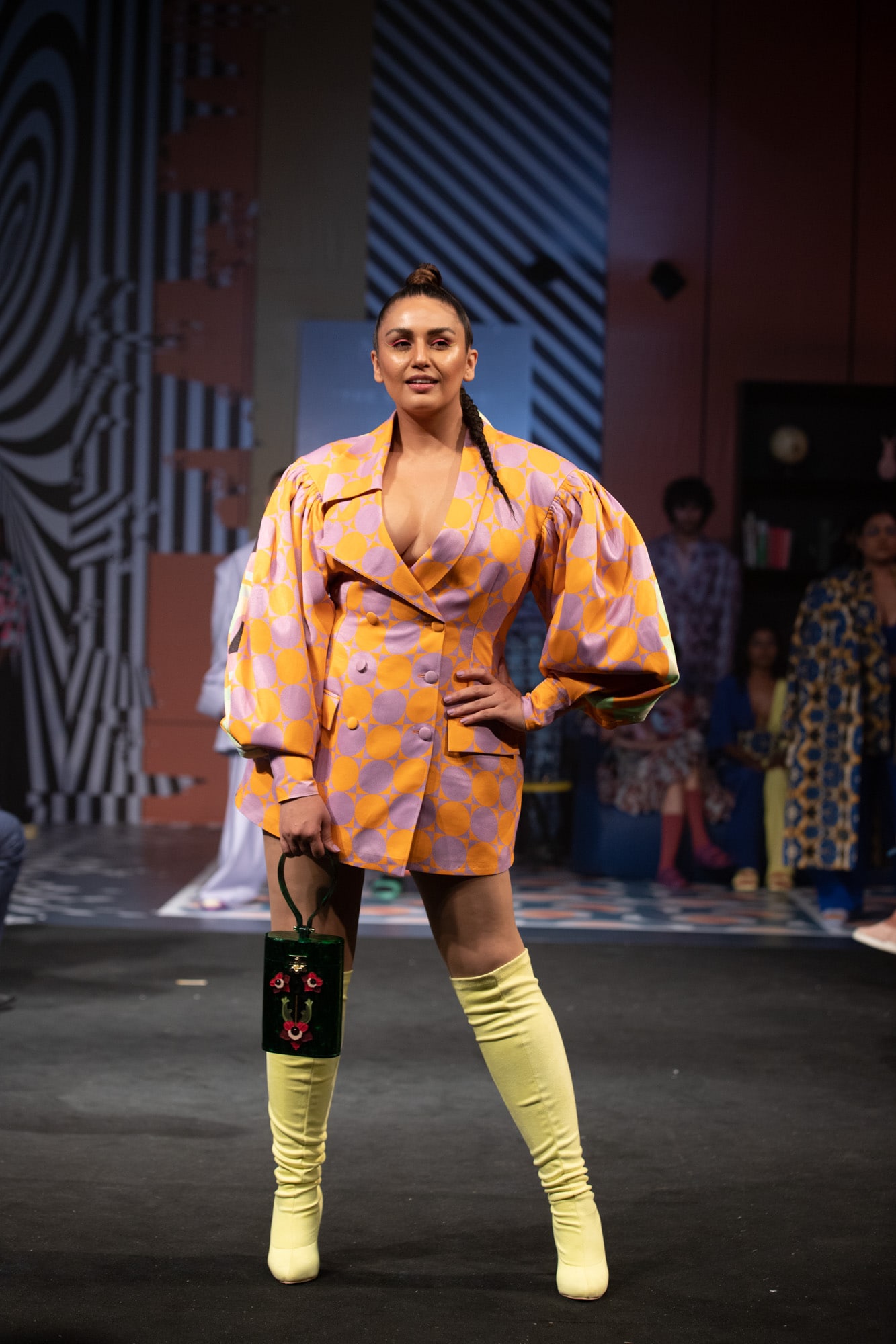 Huma Qureshi’s Two Point Two ensemble is an homage to sustainable alternatives in fashion.