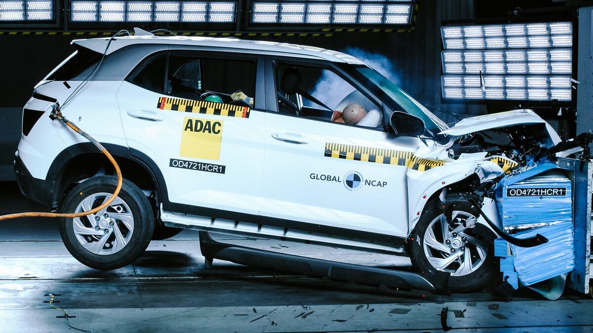 Hyundai Creta Scores 3 out of 5 Stars in Crash Test Safety Rating from GNCAP: Watch Video