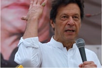 Imran Khan, chairman of the Pakistan Tehreek-e-Insaf (PTI), gestures while addressing his supporters in Karachi. (Image: Reuters file)