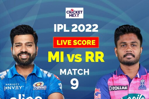 Tata IPL 2022: MI vs RR, Live IPL Score, Match 9, Get all the live cricket score updates and ball-by-ball commentary of The Mumbai vs Rajasthan, Premier League 2022 match live from DY Patil Stadium, Navi Mumbai