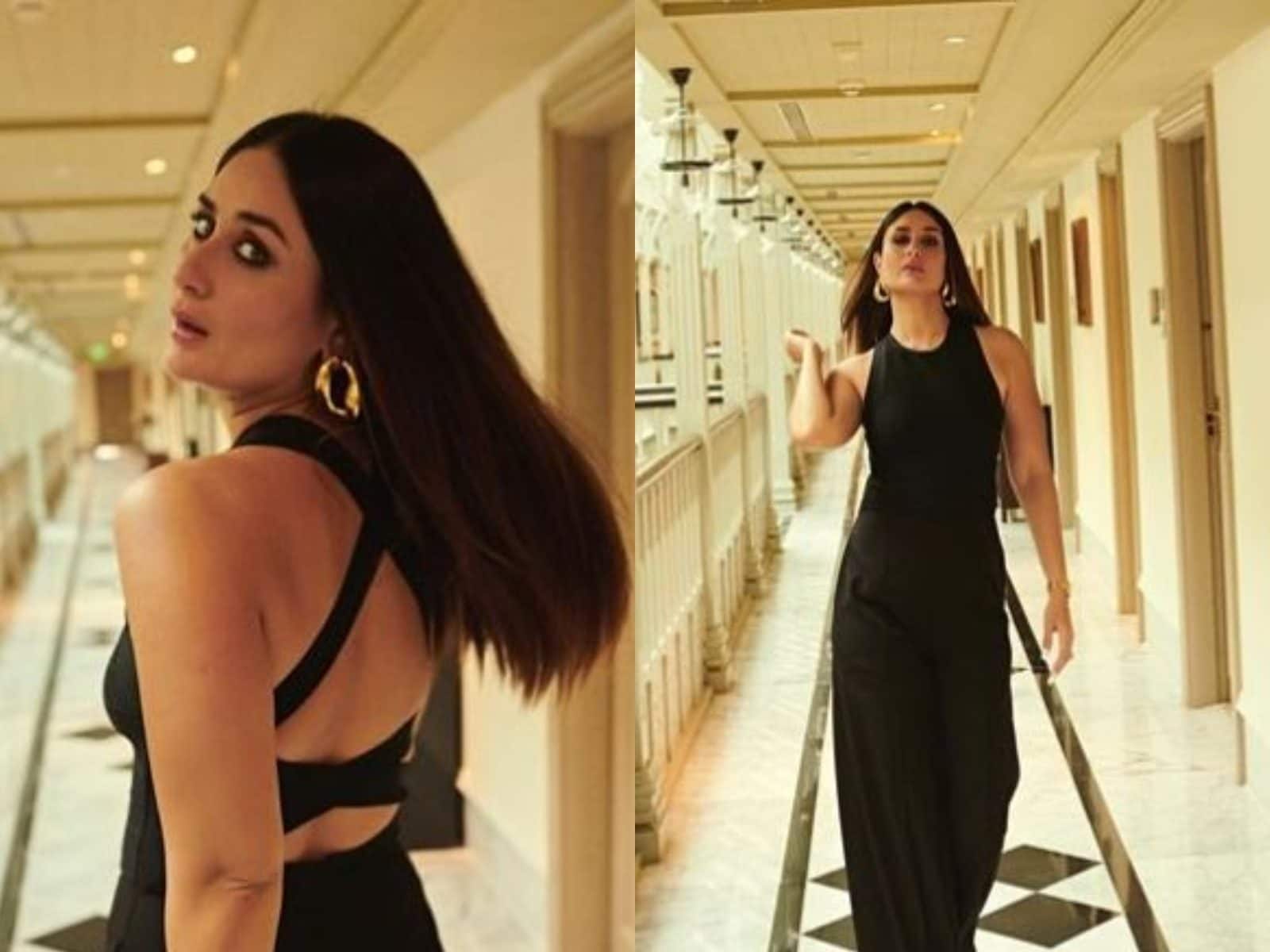 Kareena Kapoor Sex Bp Video - Kareena Kapoor Khan Makes Heads Turn in Sexy Black Jumpsuit, Sonam Kapoor  All Praises for Bebo - News18