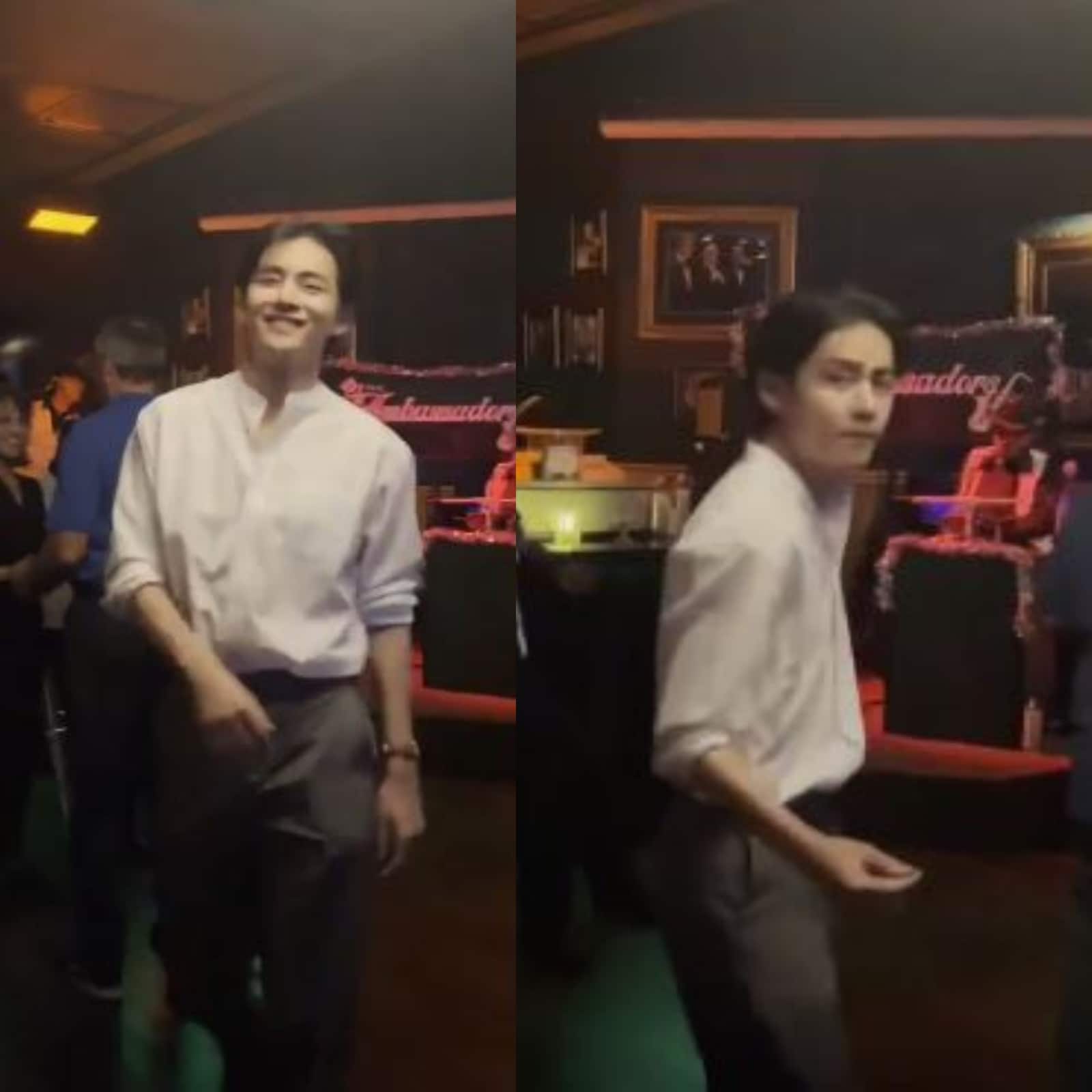 BTS' V dances among elderly couples in Las Vegas jazz club, fans
