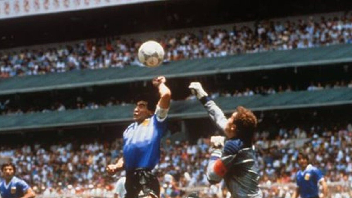 Diego Maradona's 1986 World Cup 'Hand of God' Jersey to be Auctioned