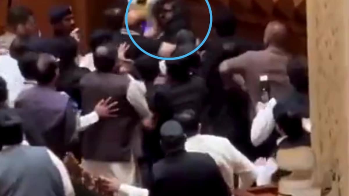 Imran’s PTI Members Beat Up Deputy Speaker, Pull His Hair In Pakistan’s Punjab Assembly