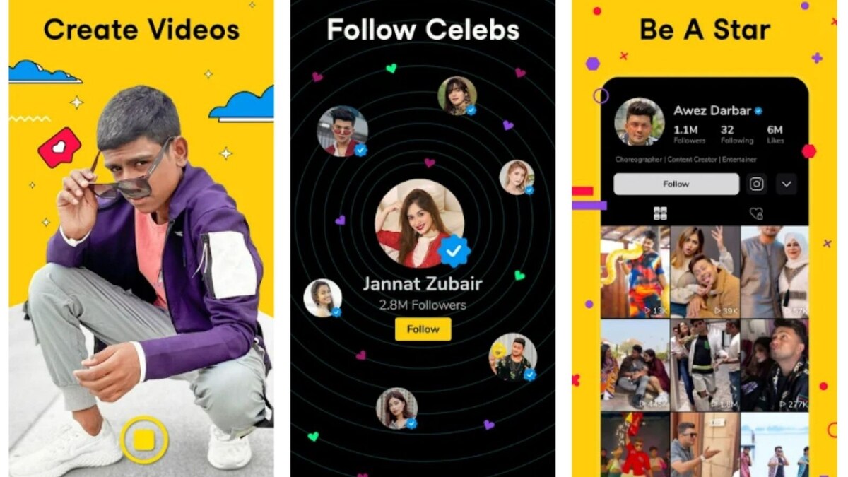 Indian TikTok Rival Moj to Help Creators Earn Rs 3,500 Crore by 2025