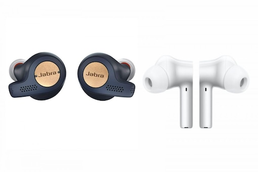 Jabra Elite Active 65t (L) and OnePlus Buds Z2 earbuds are priced under Rs 5,000 in India.
