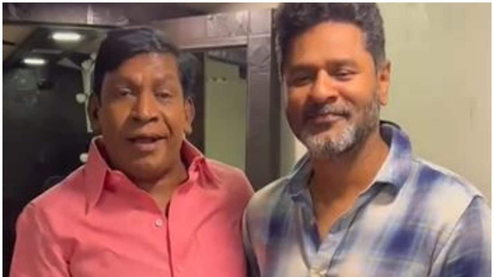 Prabhudheva's Hilarious Video of Comedian Vadivelu Crooning 'Sing ...