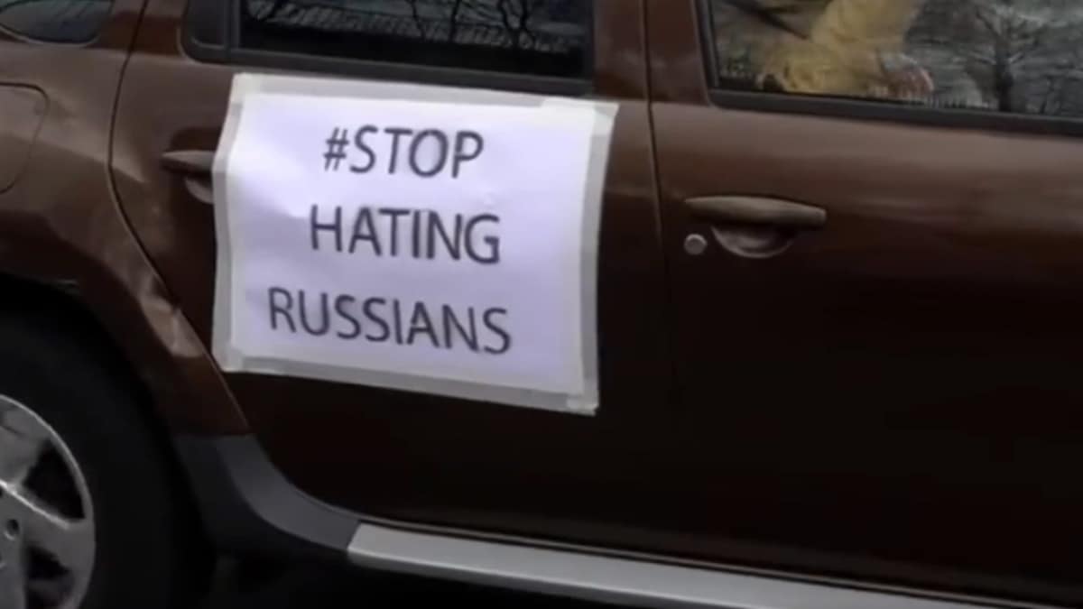 Rally In Berlin Against Russophobia After Reports Of Attacks On Russophone Children, Businesses Surface