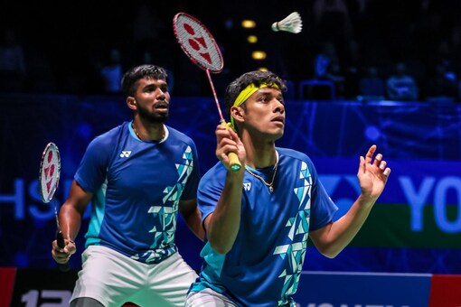 Satwiksairaj Rankireddy and Chirag Shetty (Twitter Image)