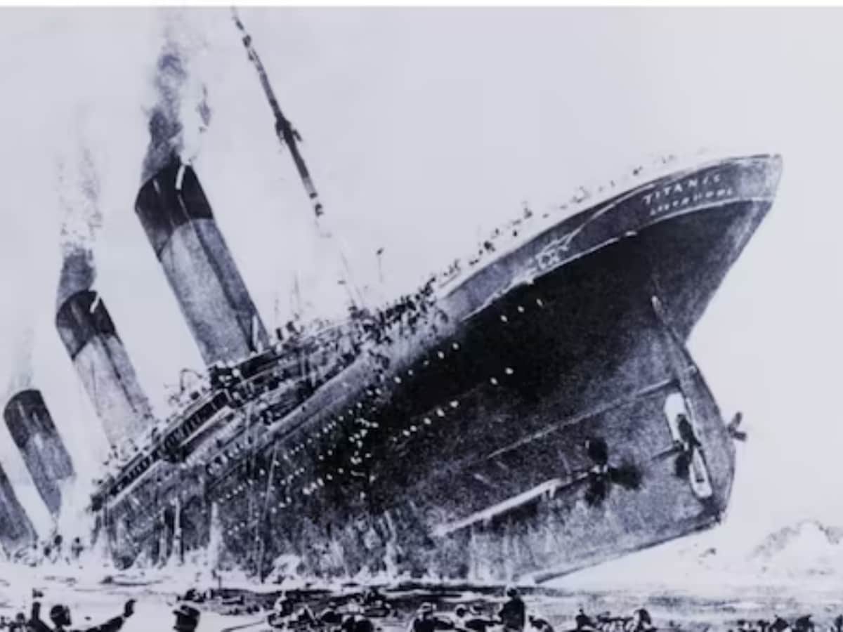 inside the titanic ship before it sank