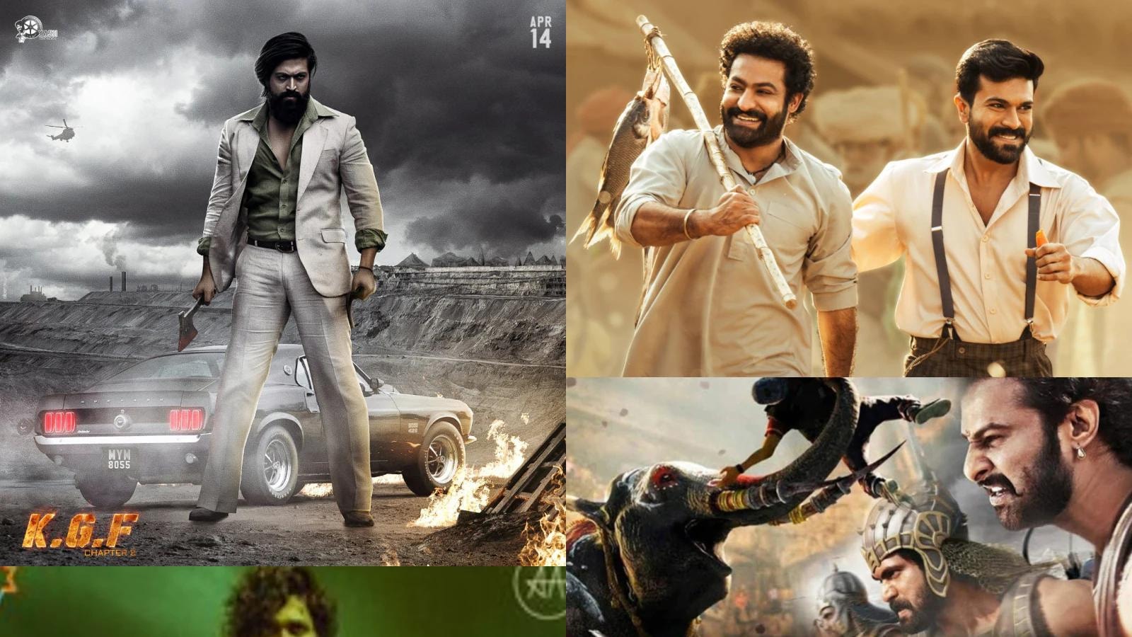 From KGF 2 To RRR How South Films Are Breaking PanIndia Box Office