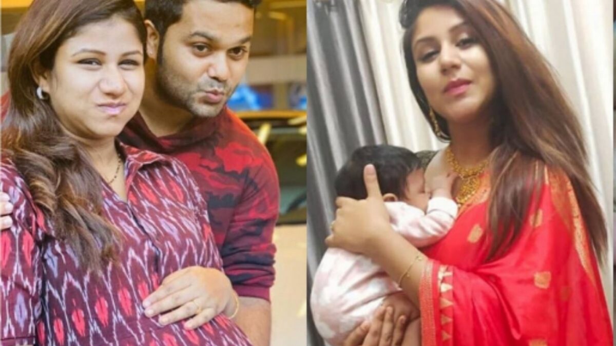 Sanjeev Karthick's Special Gift to Wife Alya Manasa is a Belly Cast ...