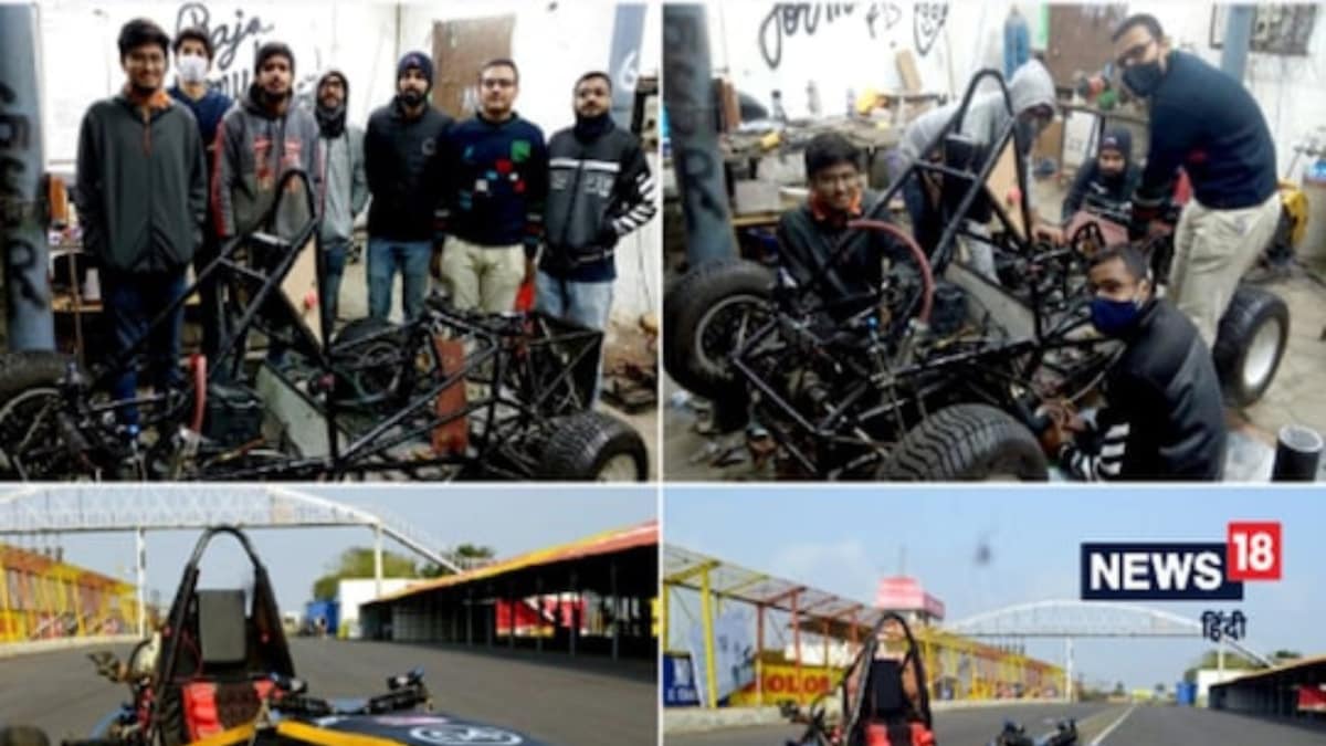 Indore Students Build Low Budget Race Car