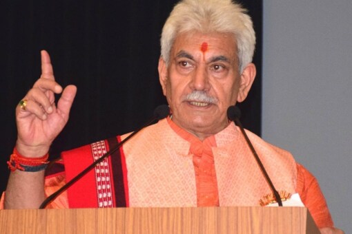 Manoj Sinha said that post the abrogation of Article 370, Jammu and Kashmir has seen development. (Twitter)