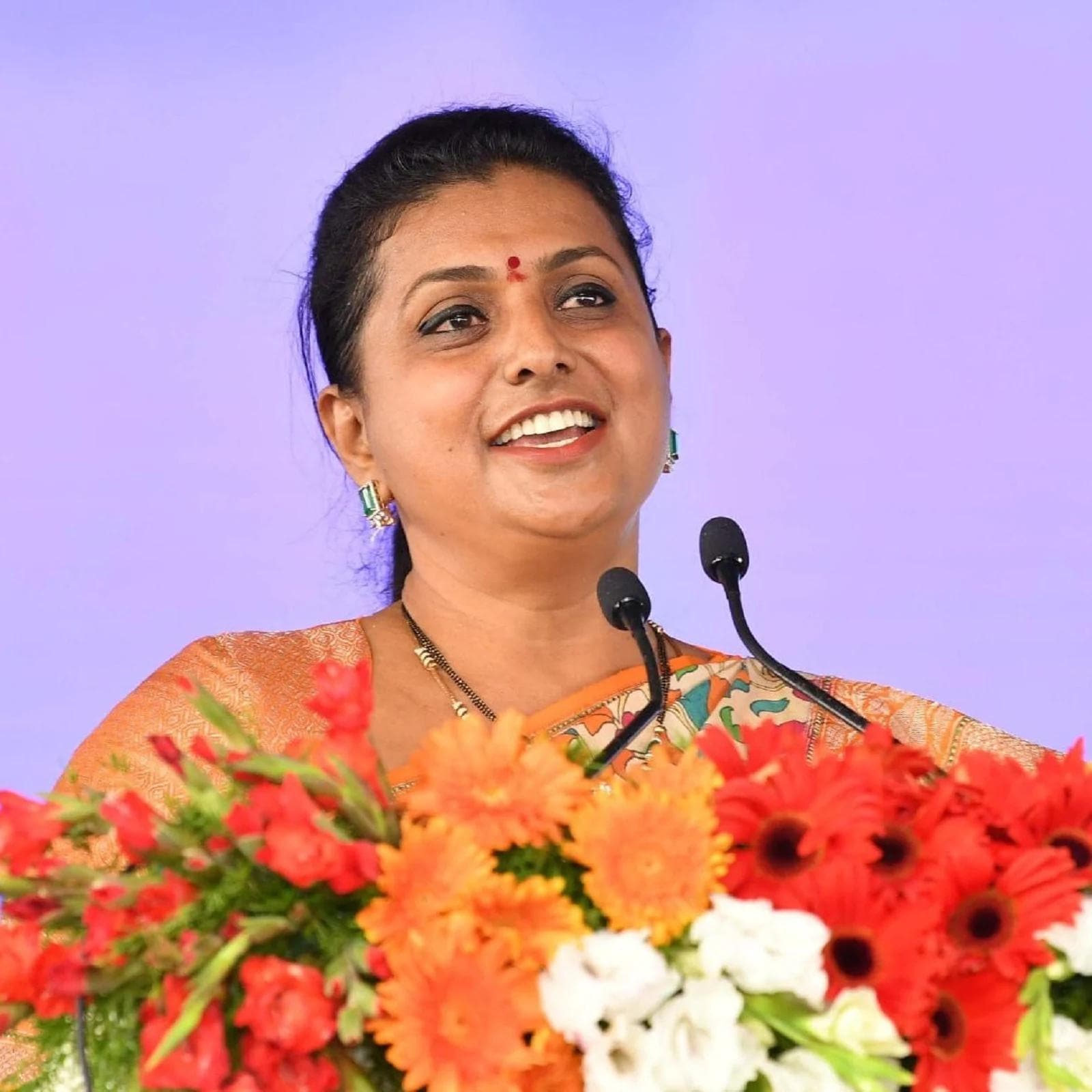 RK Roja Becomes Minister in Andhra Govt; Others Who Joined Politics After  Acting