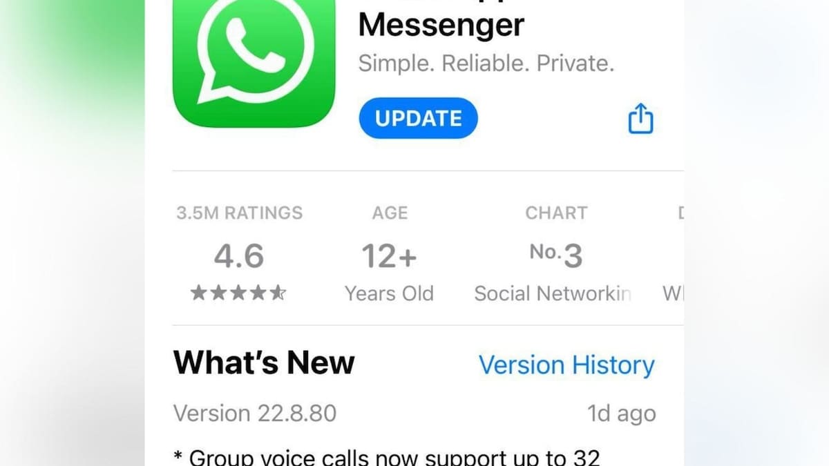 WhatsApp Now Supports Group Voice Calls With Up to 32 Participants