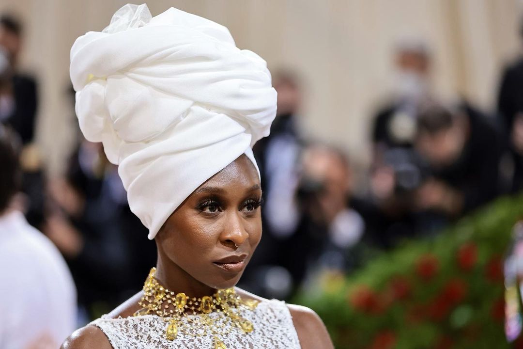 Cynthia Erivo Explains Her Headpiece at Met Gala 2022