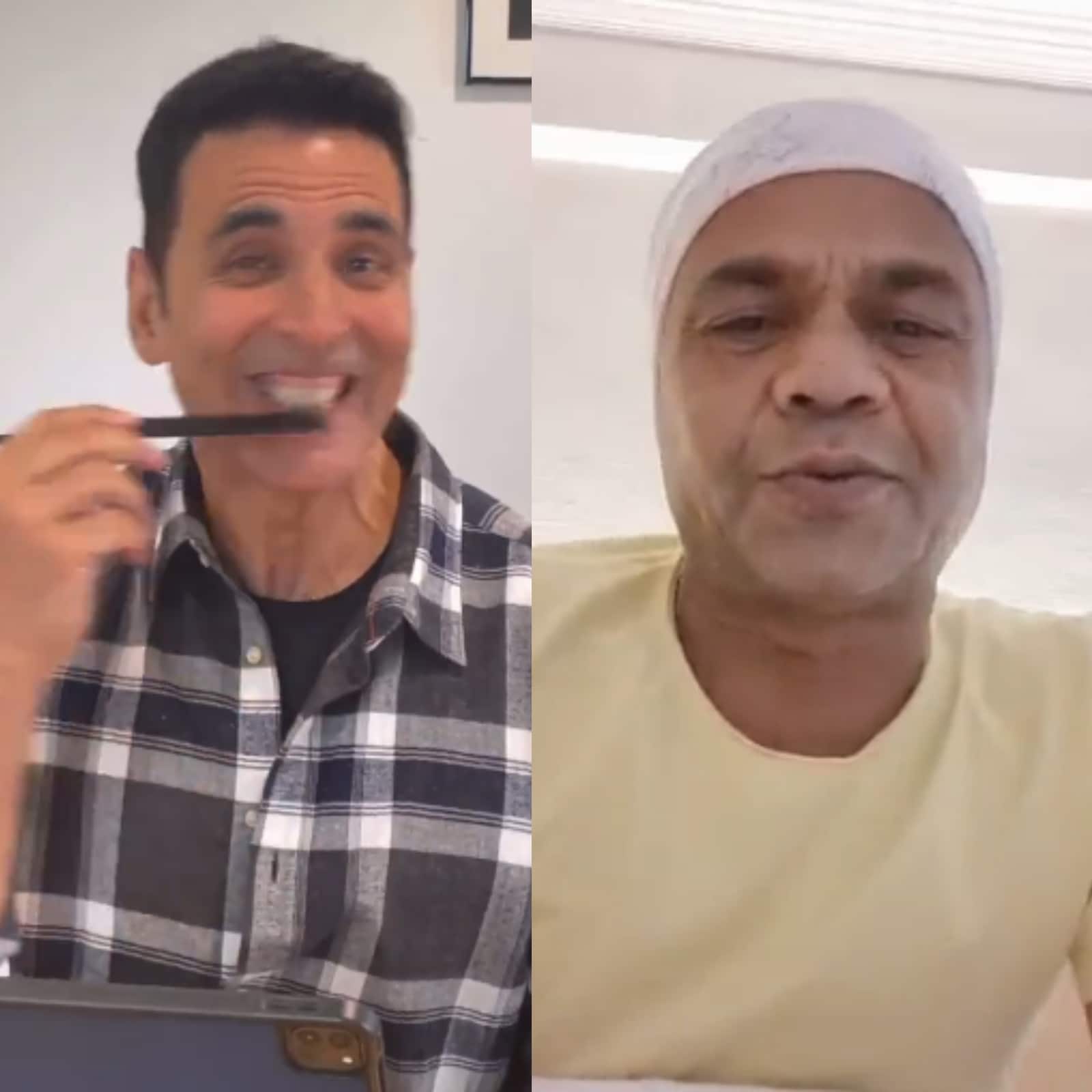 World Laughter Day 2022: Akshay Kumar Suffers 'Ouch' Moment, Rajpal Yadav Quotes Charlie Chaplin World Laughter Day 2022: Akshay Kumar Suffers 'Ouch' Moment, Rajpal Yadav Quotes Charlie Chaplin
