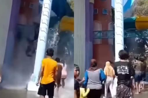 Following the accident, authorities closed the waterpark and an investigation to determine the cause of the slide collapse is ongoing. (Credits: YouTube)