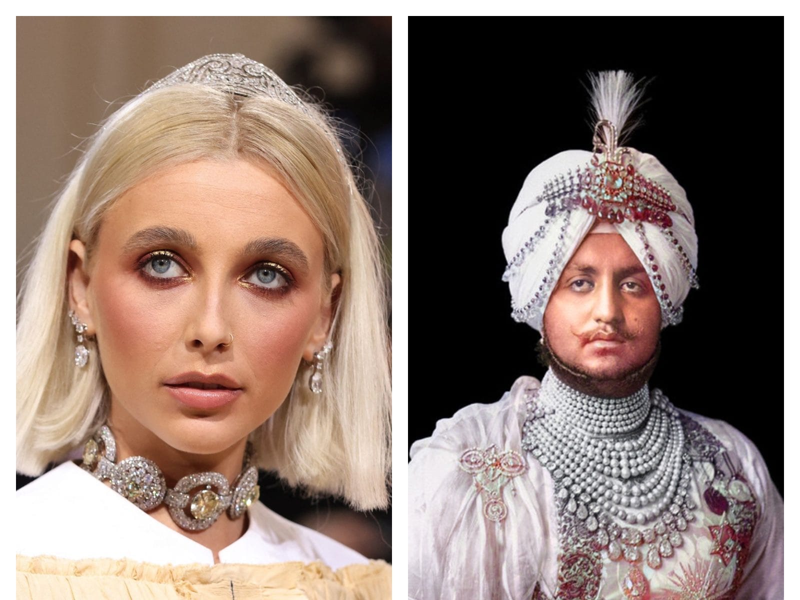 Did Emma Chamberlain wear the Patiala Necklace for Met Gala 2022? Internet  has a lot to say - India Today