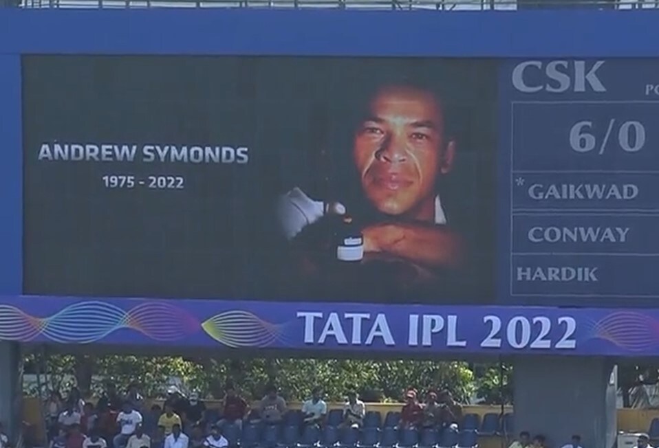 IPL 2022 CSK and GT Players Wear Black Armbands as Mark of Respect for Late Andrew Symonds
