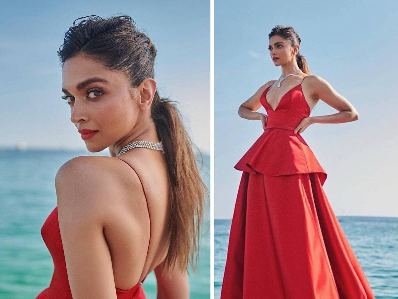 Cannes 2022: Deepika Padukone paints the Film Festival red in LV gown -  Times of India