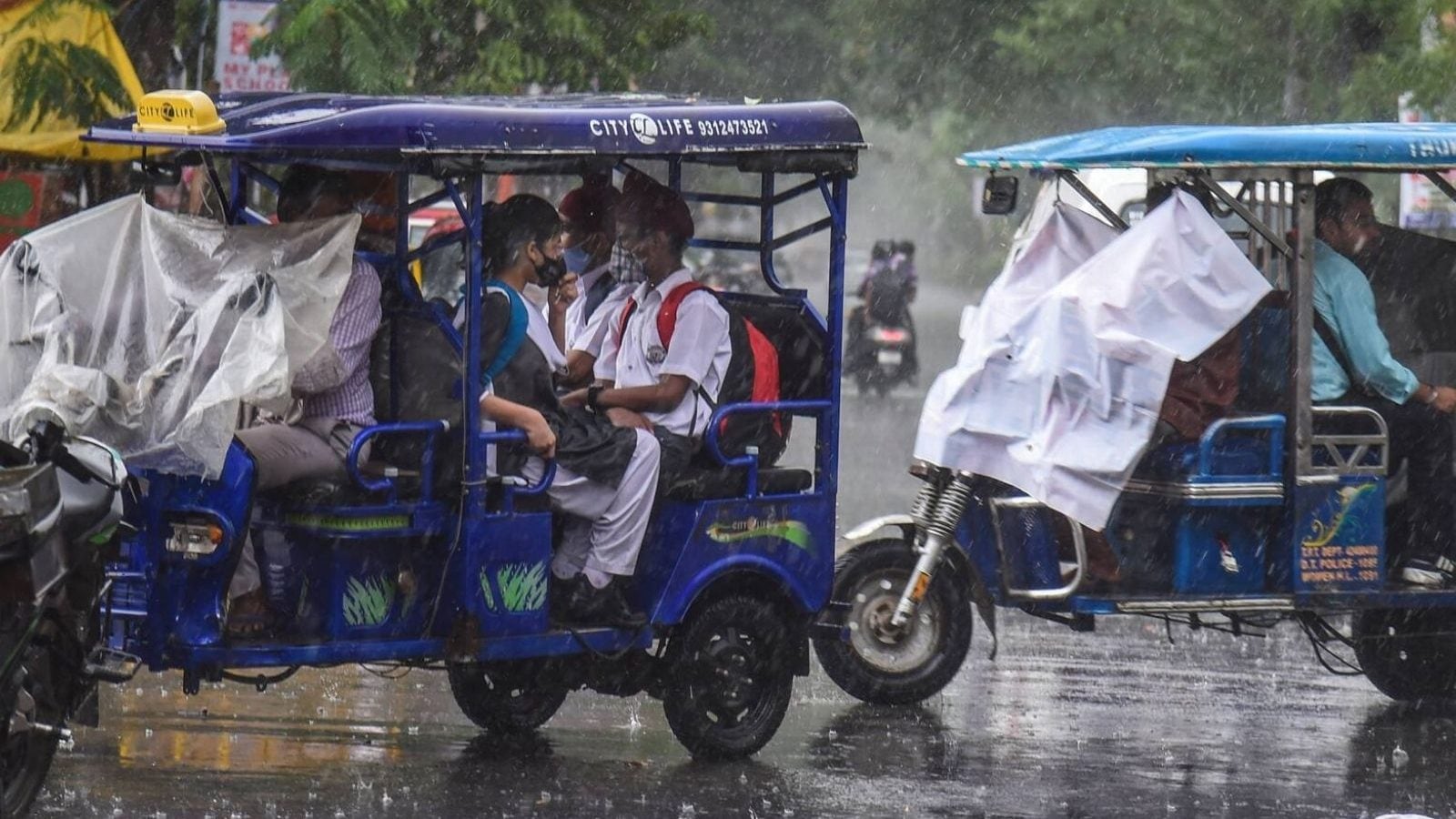 Rain Relief For Delhi Finally! Parts Of Capital See Hailstorm, Showers ...