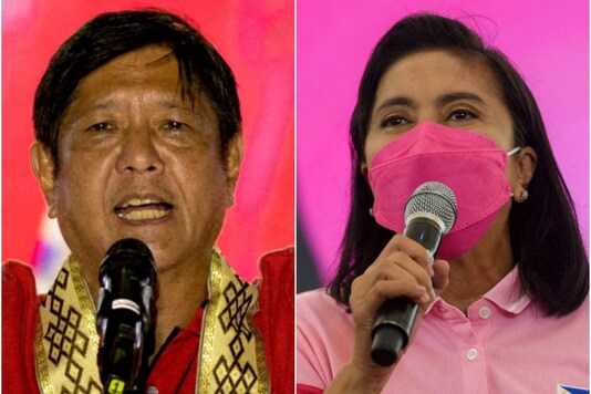 (From left) Ferdinand Marcos Jr and incumbent Vice President Leni Robredo. (Images Reuters)
(From left) Ferdinand Marcos Jr and incumbent Vice President Leni Robredo. (Images Reuters)