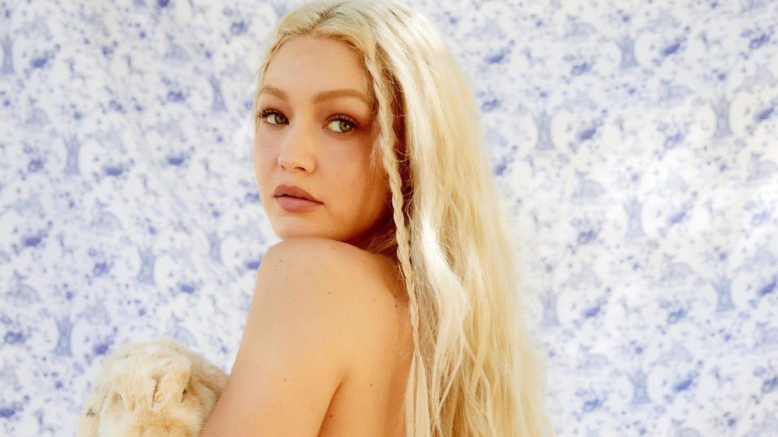 Gigi Hadid Goes Topless In Sizzling New Bikini Shoot, Covers Her