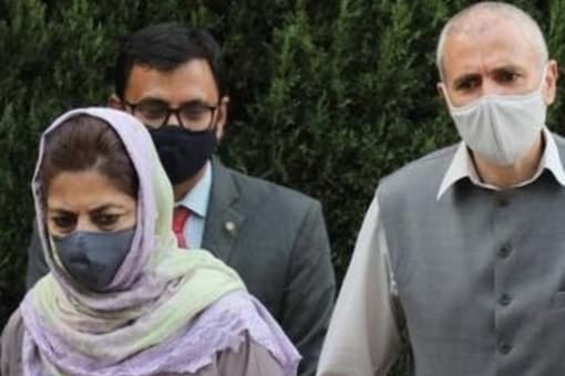 While PDP chief Mehbooba Mufti accused the BJP of 'converting Jammu and Kashmir into a laboratory for its experiments', NC has called for an all=party meeting on August 22 over the inclusion of 'non locals voters in the upcoming polls. (File)