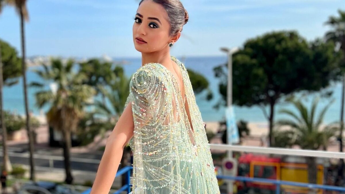 Cannes 2022: Helly Shah Shines Bright Like A Diamond In Her Red Carpet Debut; See Pics