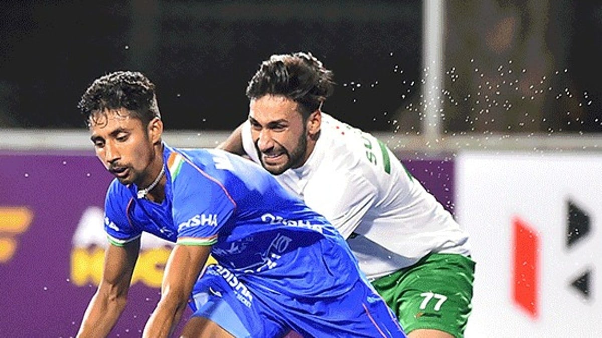 Asia Cup Hockey: India Concede Late Goal to Draw-1-1 With Pakistan