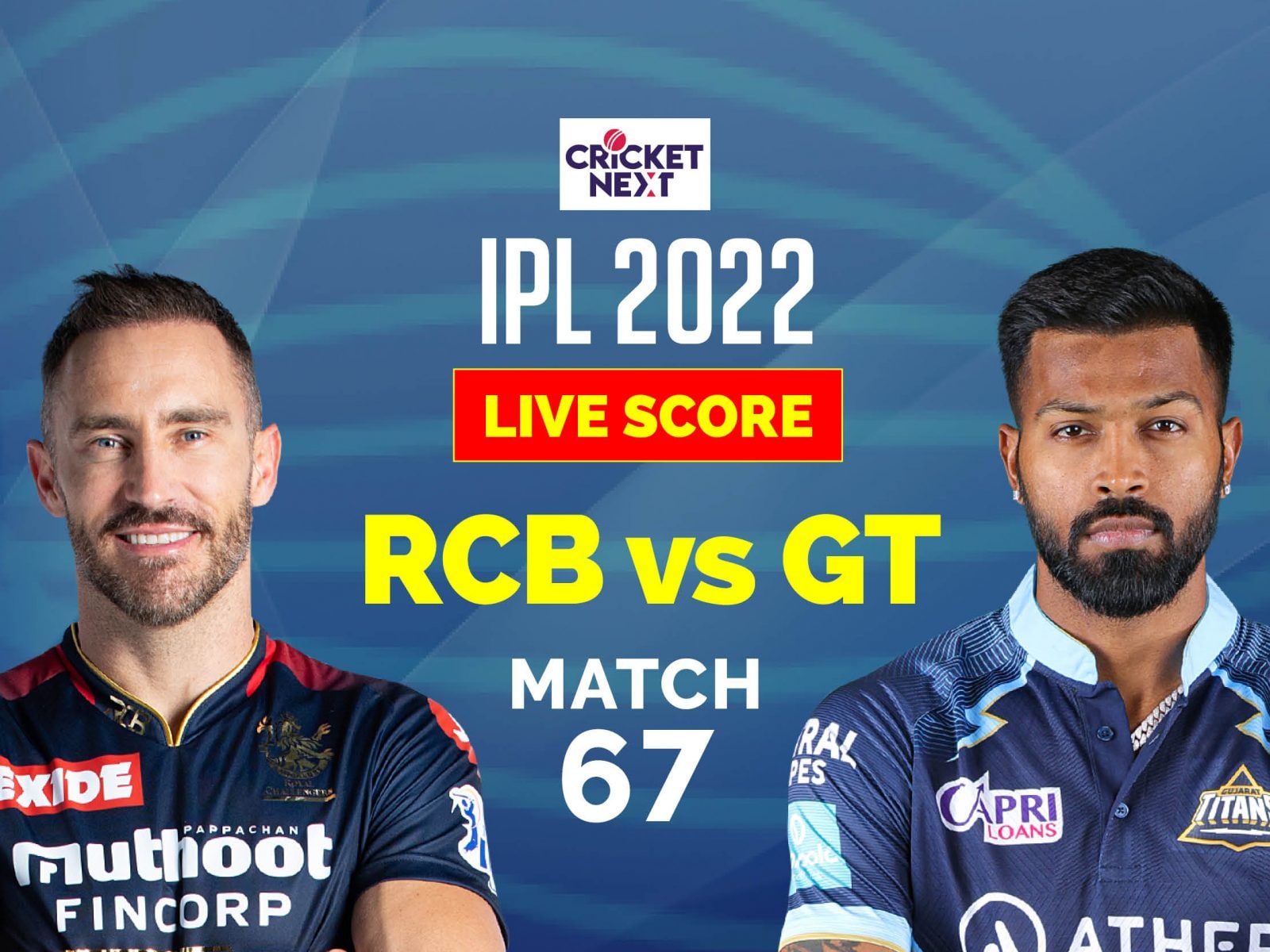 RCB vs GT IPL 2022 Highlights Royal Challengers Bangalore Beat Gujarat Titans By 8 Wickets