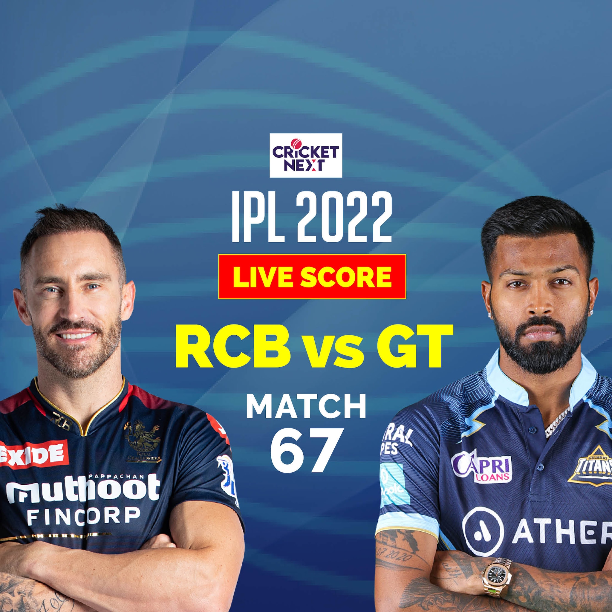 RCB vs GT IPL 2022 Highlights Royal Challengers Bangalore Beat Gujarat Titans By 8 Wickets