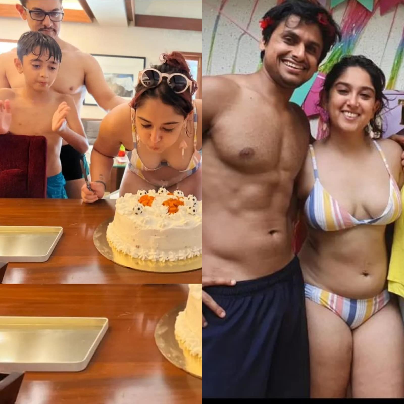 Ira Khan Trolled for Wearing Bikini Around Dad Aamir Khan on Birthday; Sona  Mohapatra Slams Haters