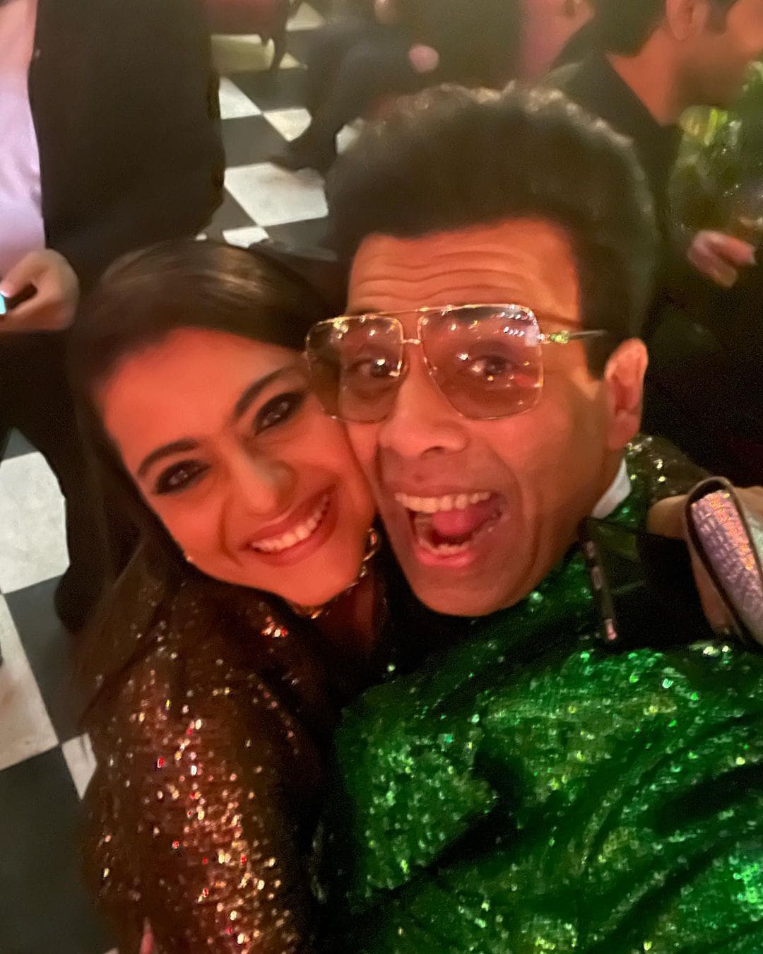 Kajol Drops a Picture With Birthday Boy Karan Johar (Photo: Instagram) 