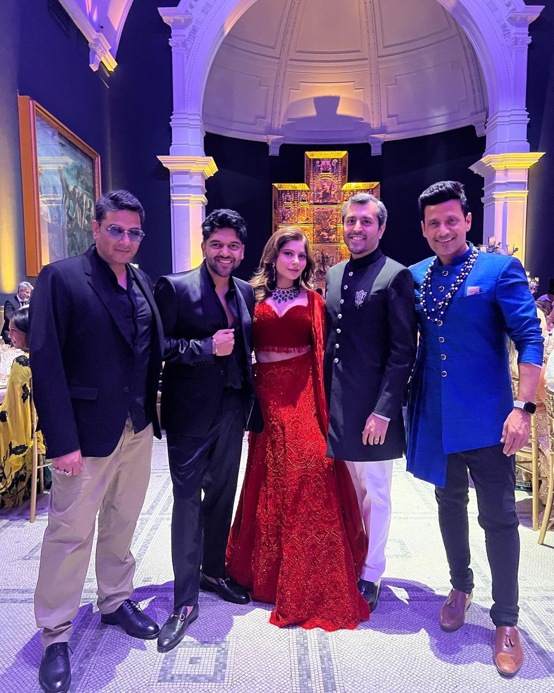 Meet Bros' Manmeet Singh Shared Pictures From Kanika's Wedding Reception On Social Media (Photo: Instagram) 