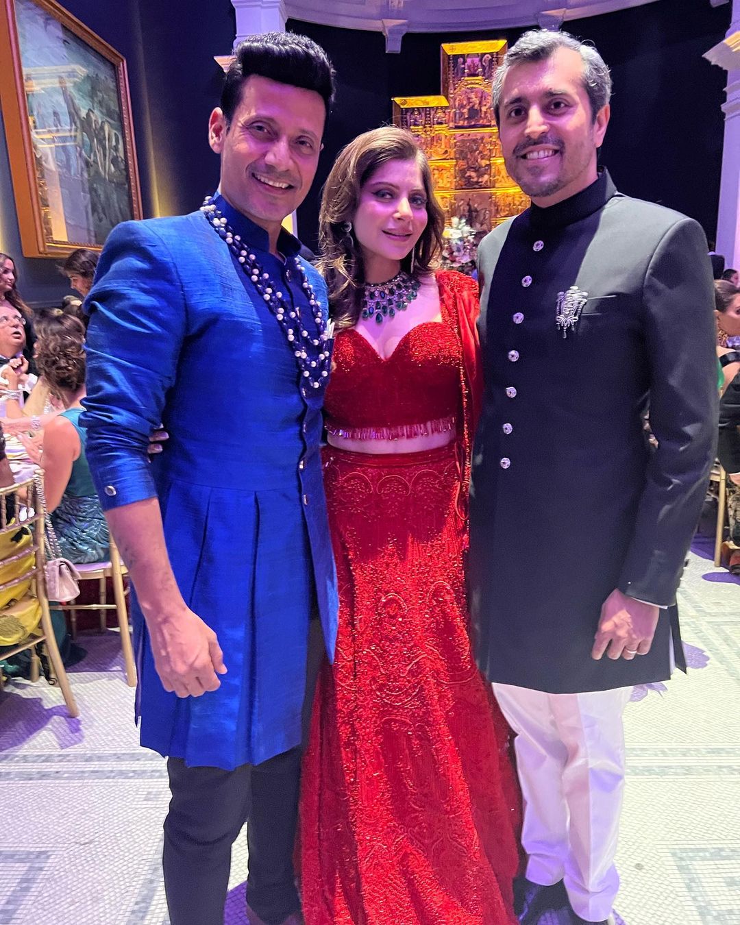 Kanika's Wedding Reception Was Held At London's Historic Victoria and Albert Museum (Photo: Instagram) 