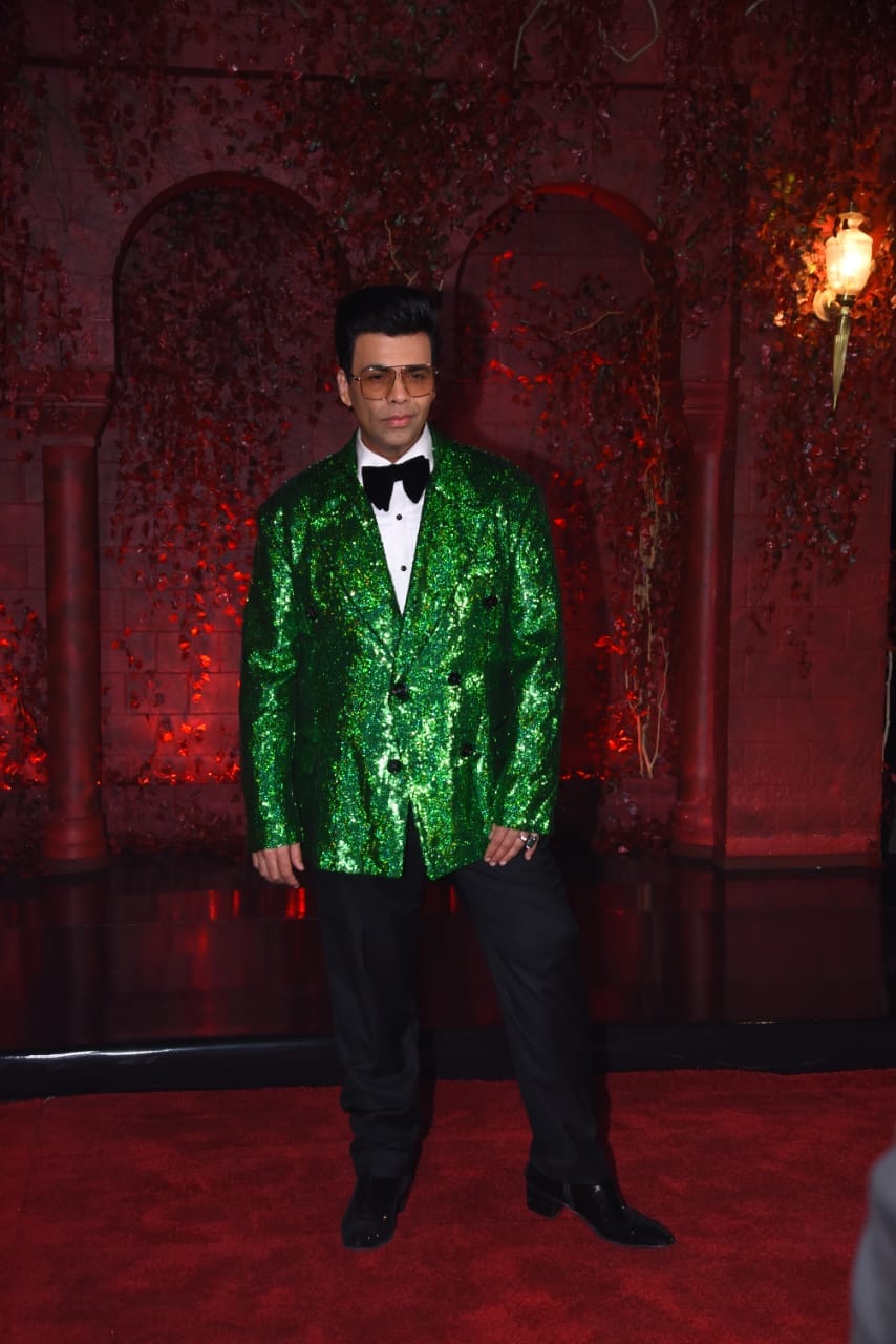 Karan Johar 50th Birthday Bash LIVE: KJo Makes A Dazzling Entry In A Green Tux, Stars To Follow