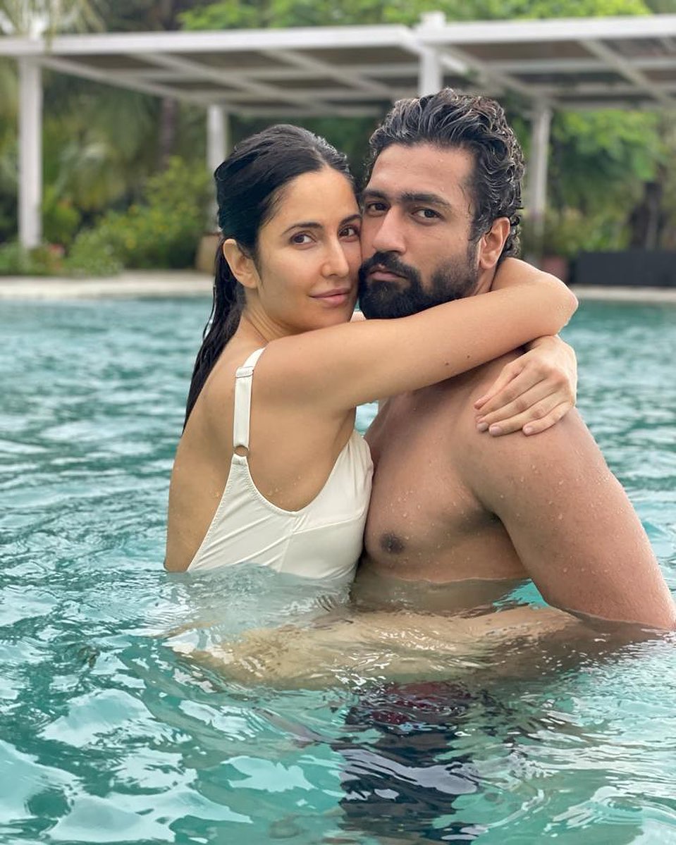 Katrina Real Sex - Katrina Kaif Enjoys Pool Day With Hubby Vicky Kaushal, Check Out The Sexy  Couple's Adorable Moments - News18