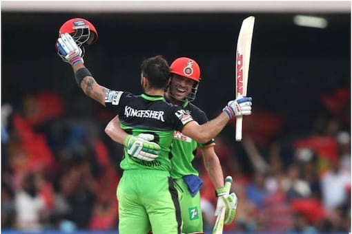 In a tweet, AB de Villiers termed partnership with Virat Kohli, playing for RCB and against Gujarat Lions in 2016 as one of the most precious memory. (Image: Twitter/abdevilliers17)
