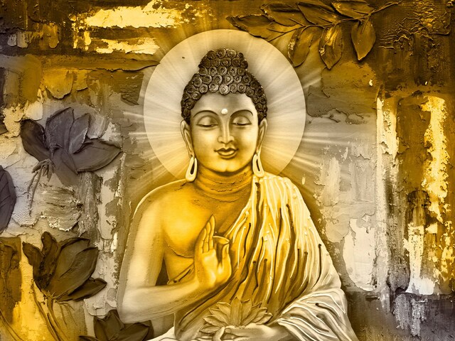 Buddha Purnima 2022: This year marks Lord Buddha’s 2584th birth anniversary.  (Representative image: Shutterstock)
