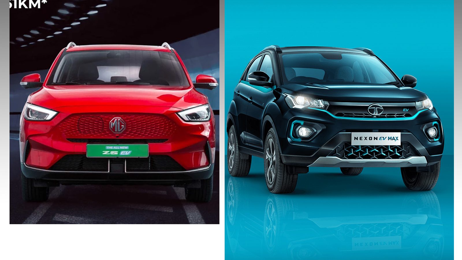 Tata Nexon EV Max vs MG ZS EV Here's How the Two New Electric SUVs Compare
