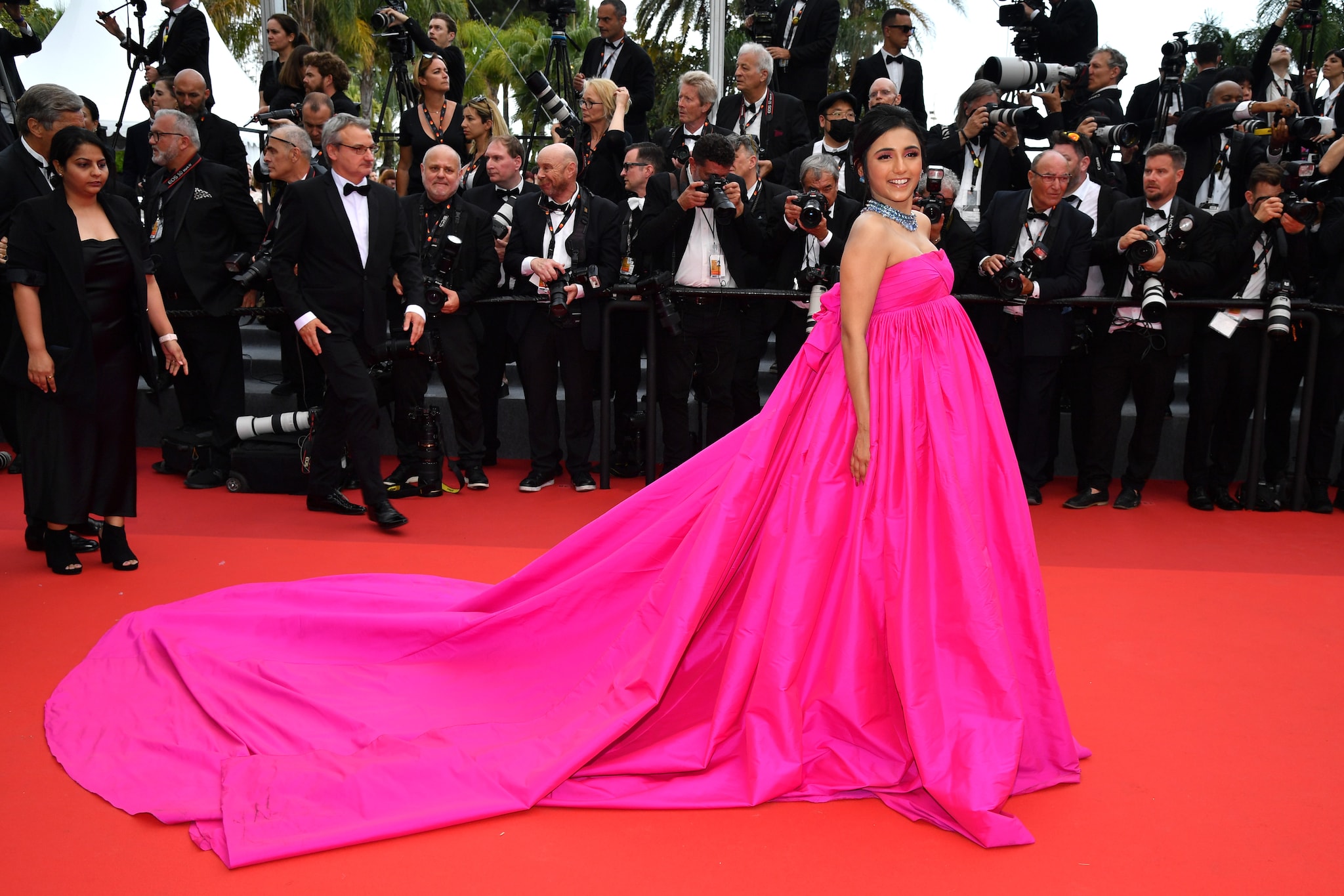 Aishwarya Rai Bachchan made a statement in a monochrome Valentino pantsuit  at Cannes Film Festival 2022, Vogue India