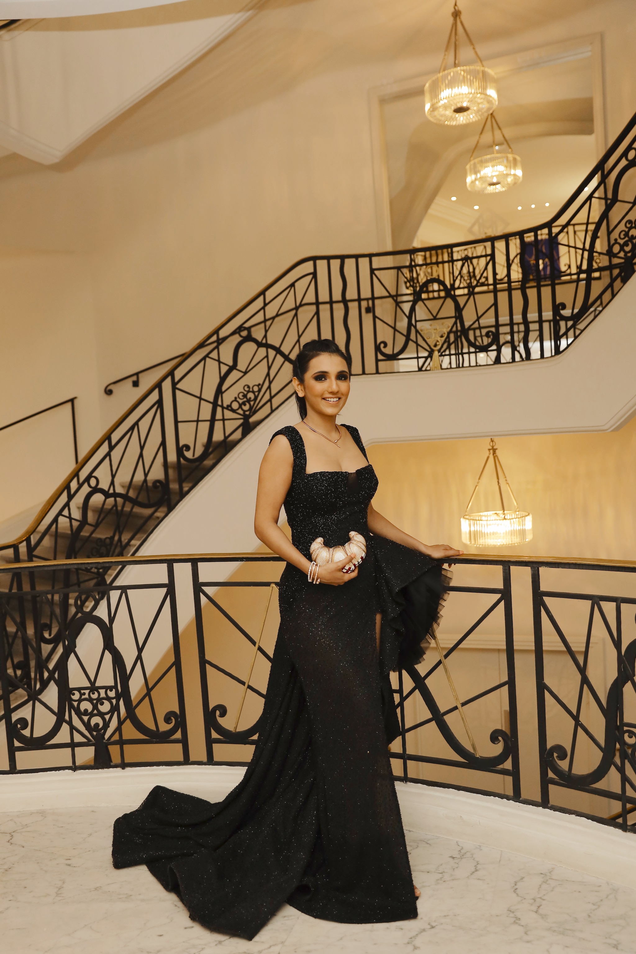 Masoom wore a Syed Kobisi gown for the WIBA 2022 Awards held in Cannes