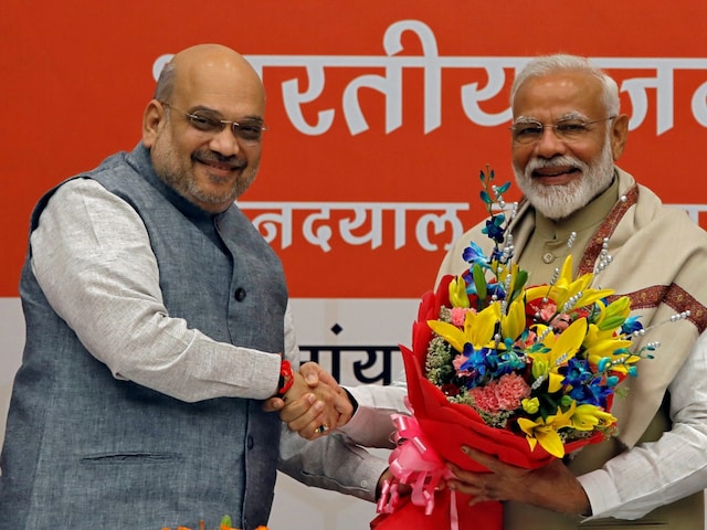 Modi and Shah faced investigations with full courage while the leaders of the Congress are crying foul and creating a ruckus. File pic: Reuters