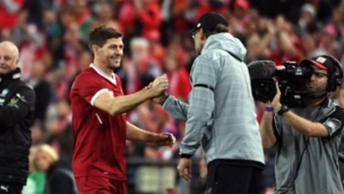 'No Reason to Talk to Him': Jurgen Klopp on Any Planning to Speak With Aston Villa Manager Steven Gerrard Before Title Climax