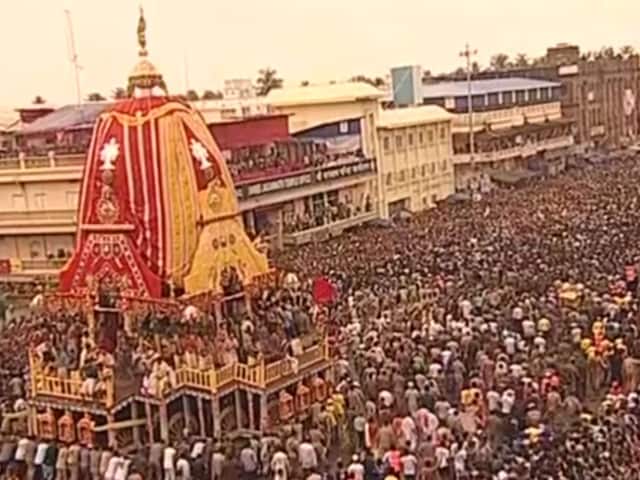 The Rath Yatra in Odisha's Puri will be allowed for public to attend for the first time in two years. (Image: News18)