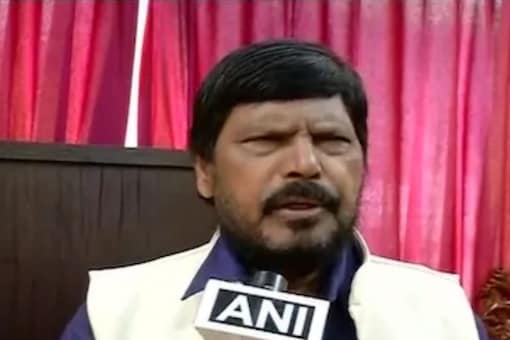 Ramdas Athawale, whose party is an ally of the BJP-led NDA, said there is no need to take any unjust stand over loudspeakers. (File photo/News18)